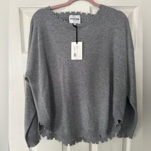 Brand new grey kujten sweater